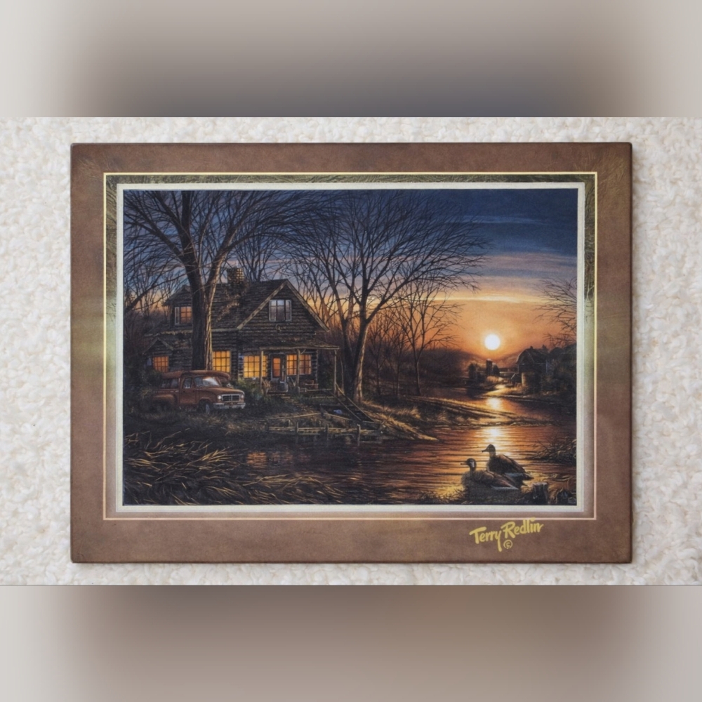 Rustic Evening Landscape Art by Terry Redlin - Picture 4 of 9
